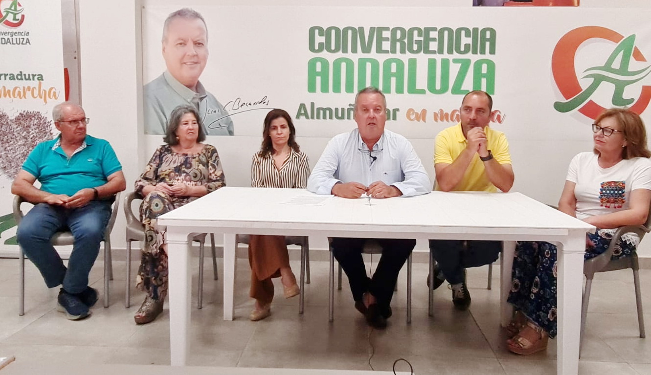 Juan Carlos Benavides reitera la anomala poltica que supone el apoyo de IU al PP en el gobierno de Almucar.
